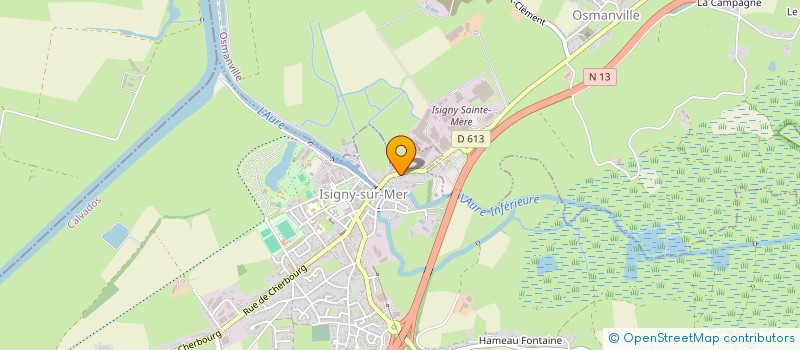 localisation de l'entreprise SAETTELE  ISIGNY-SUR-MER