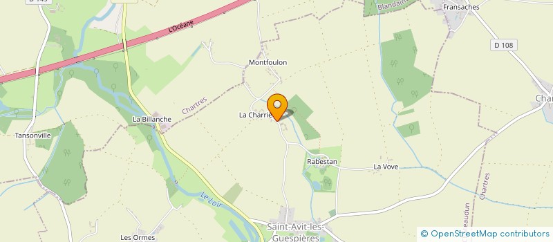 localisation de l'entreprise SAEVCO à SAINT-AVIT-LES-GUESPIERES