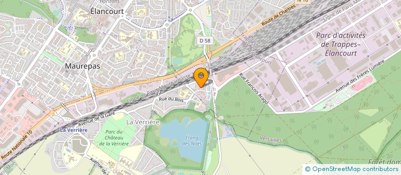 localisation de l'entreprise SAF  LA VERRIERE