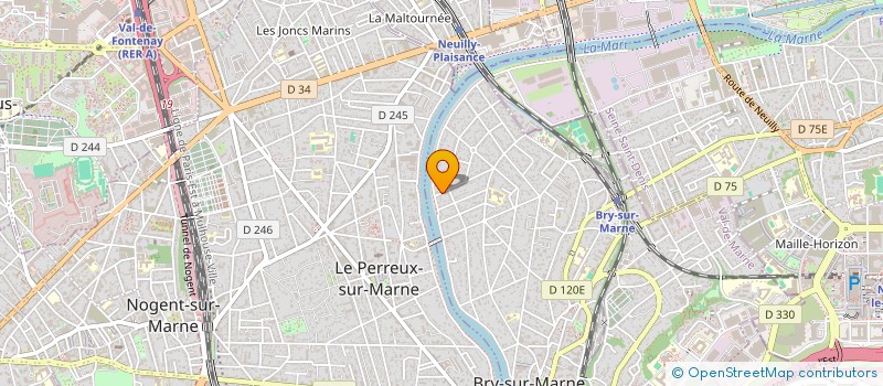 localisation de l'entreprise SAF  BRY-SUR-MARNE