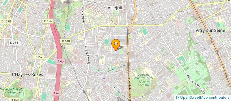 localisation de l'entreprise SAF à VILLEJUIF