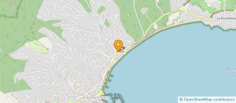 localisation de l'entreprise SAF à CAVALAIRE-SUR-MER