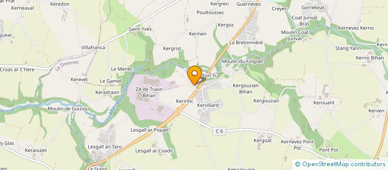 localisation de l'entreprise SAF à ARLES