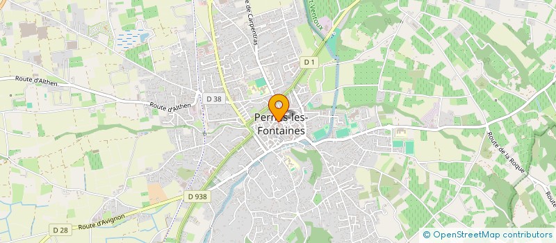 localisation de l'entreprise SAF à PERNES-LES-FONTAINES