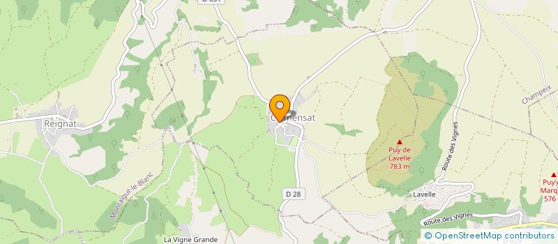 localisation de l'entreprise SAF  CLEMENSAT