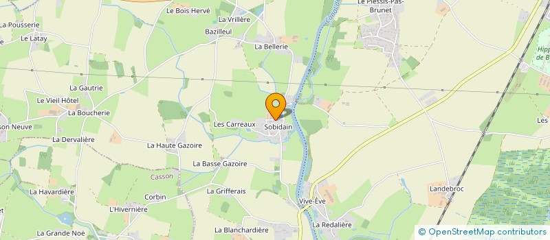 localisation de l'entreprise SAF CONSEIL à NORT-SUR-ERDRE