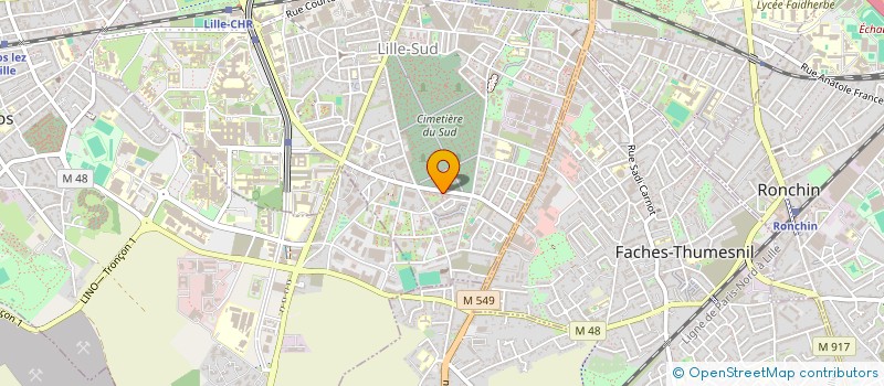 localisation de l'entreprise SAF DRIVE à LILLE