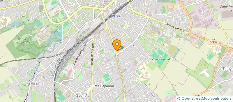 localisation de l'entreprise SAF ET SENS à ARRAS