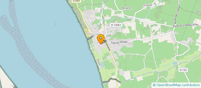 localisation de l'entreprise SAF METALLURGIE à BLAYE