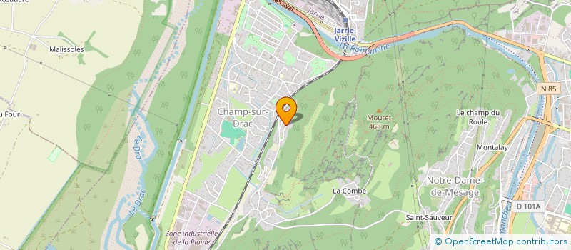 localisation de l'entreprise SAF'OFFICE à CHAMP-SUR-DRAC