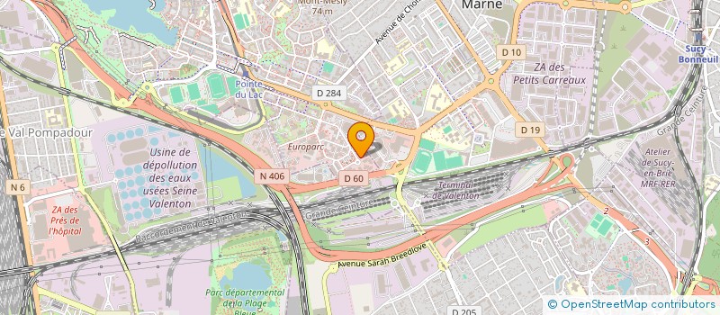 localisation de l'entreprise SAF SERVICES à CRETEIL