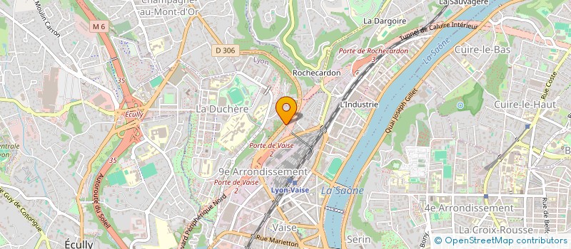 localisation de l'entreprise SAF TRANSPORTS à LYON 9EME