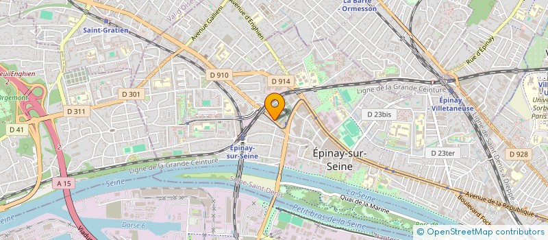 localisation de l'entreprise SAFA à EPINAY-SUR-SEINE