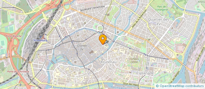 localisation de l'entreprise SAFA à STRASBOURG