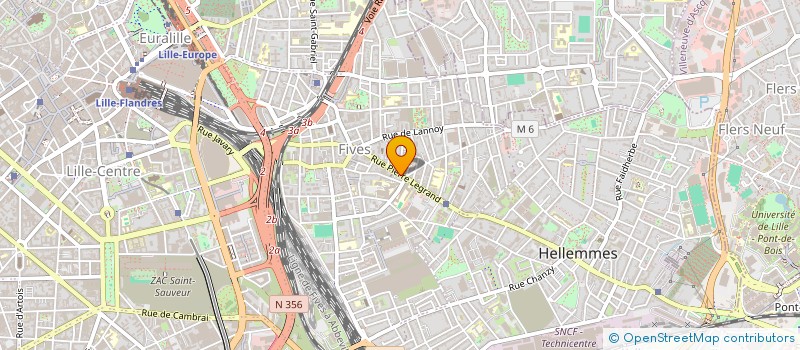 localisation de l'entreprise SAFA à LILLE
