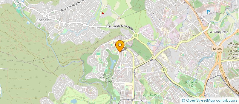 localisation de l'entreprise SAFA à MONTPELLIER