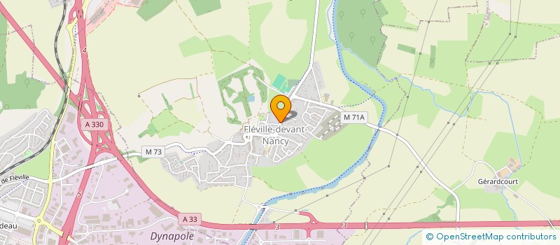 localisation de l'entreprise SAFA  FLEVILLE-DEVANT-NANCY