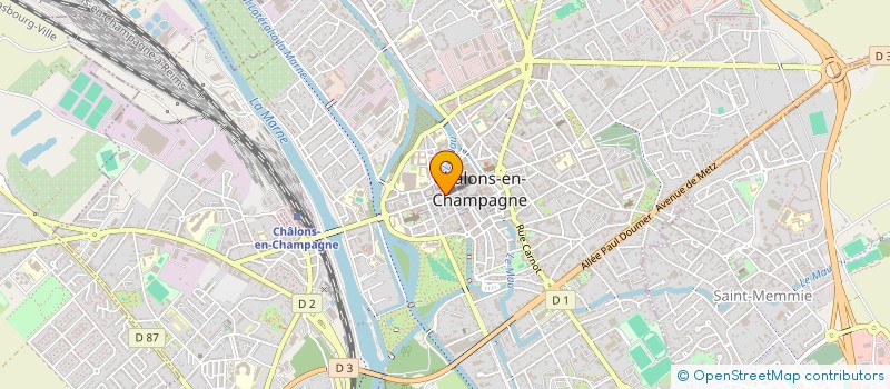 localisation de l'entreprise SAFA  CHALONS-EN-CHAMPAGNE