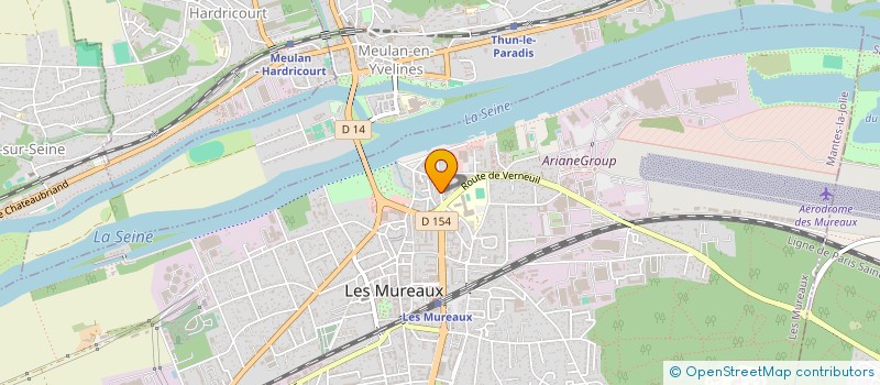 localisation de l'entreprise SAFA AUTO à LES MUREAUX
