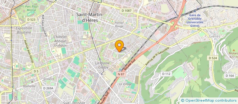 localisation de l'entreprise SAFA EVENTS  SAINT-MARTIN-D'HERES