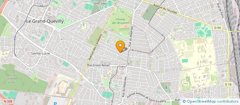 localisation de l'entreprise SAFA IMMOBILIER  SAINT-ETIENNE-DU-ROUVRAY