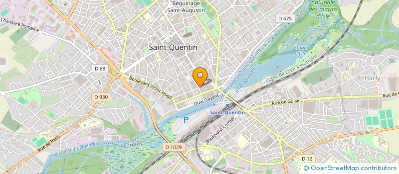 localisation de l'entreprise SAFA INVEST. à SAINT-QUENTIN
