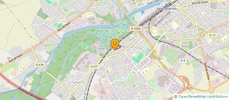 localisation de l'entreprise SAFAA à GAUCHY