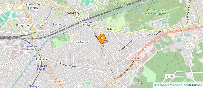 localisation de l'entreprise SAFAE à SEVRAN