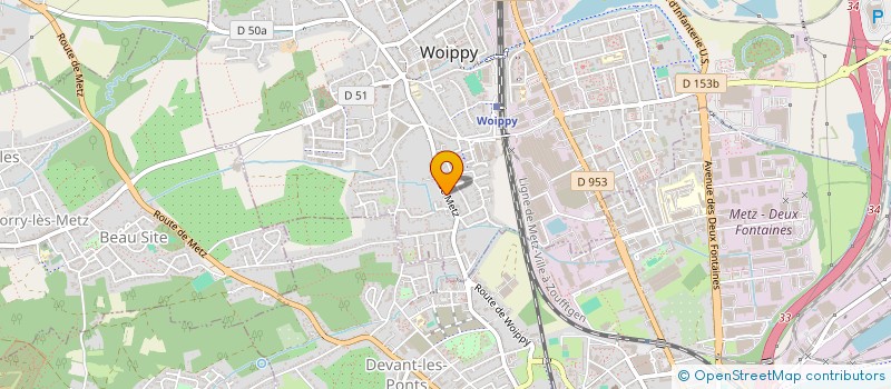 localisation de l'entreprise SAFAJ  SAULNY