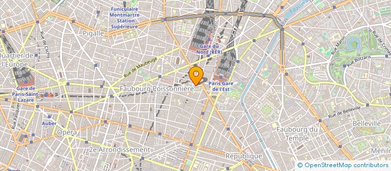 localisation de l'entreprise SAFAK  PARIS 10