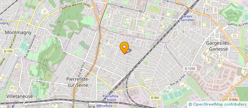 localisation de l'entreprise SAFAK à PIERREFITTE-SUR-SEINE