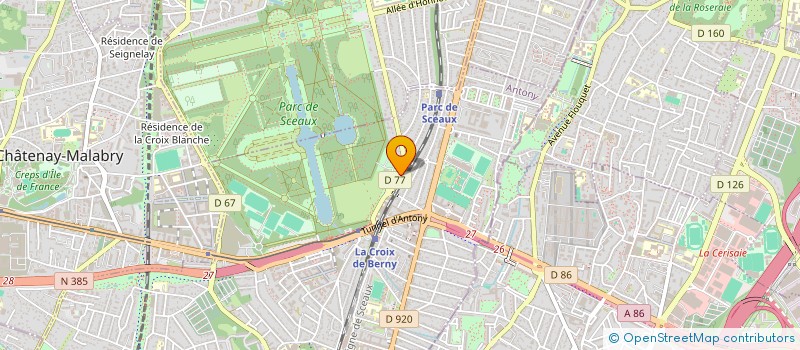 localisation de l'entreprise SAFAR à ANTONY