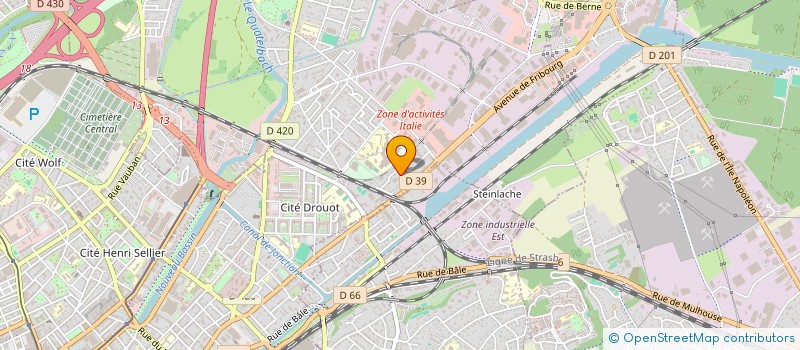localisation de l'entreprise SAFAR GROUP à ILLZACH