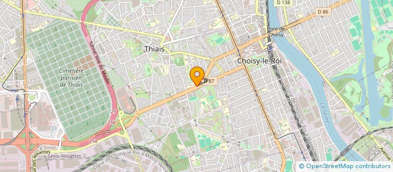 localisation de l'entreprise SAFAR INOX à THIAIS