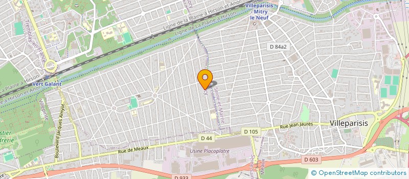localisation de l'entreprise SAFARCAB  TREMBLAY-EN-FRANCE