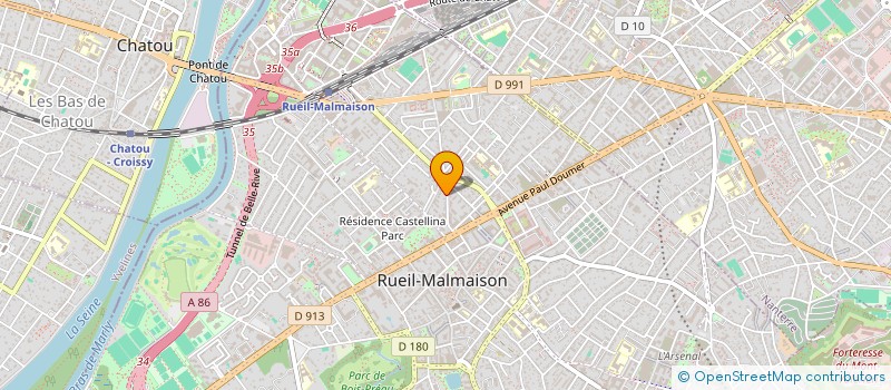 localisation de l'entreprise SAFARI à RUEIL-MALMAISON
