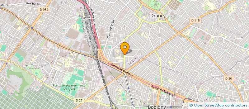 localisation de l'entreprise SAFARI  DRANCY