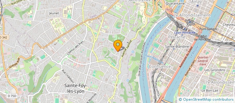 localisation de l'entreprise SAFARI  SAINTE-FOY-LES-LYON