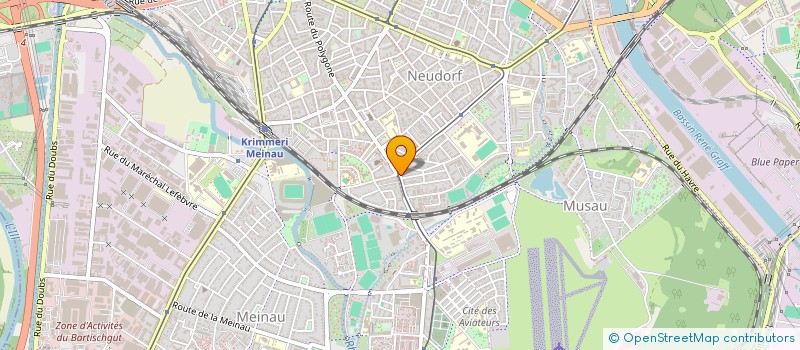 localisation de l'entreprise SAFARI à STRASBOURG