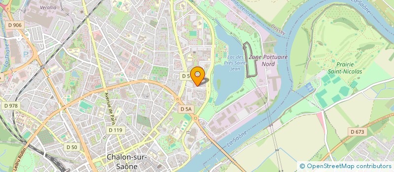 localisation de l'entreprise SAFARI ARTS PRODUCTION (SAP)  CHALON-SUR-SAONE