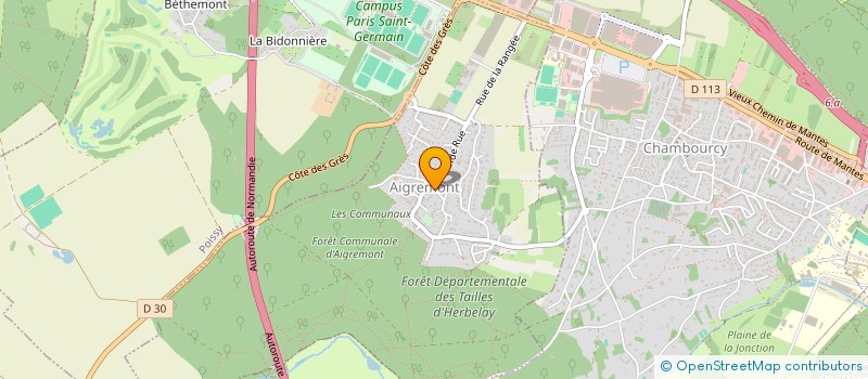 localisation de l'entreprise SAFAZ SOLUTIONS  AIGREMONT