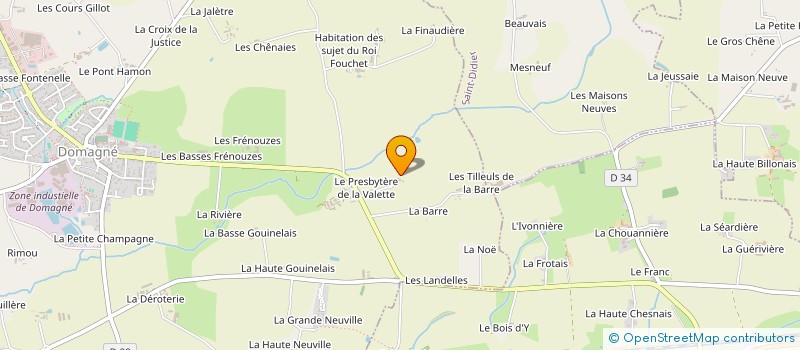 localisation de l'entreprise SAFE  DOMAGNE