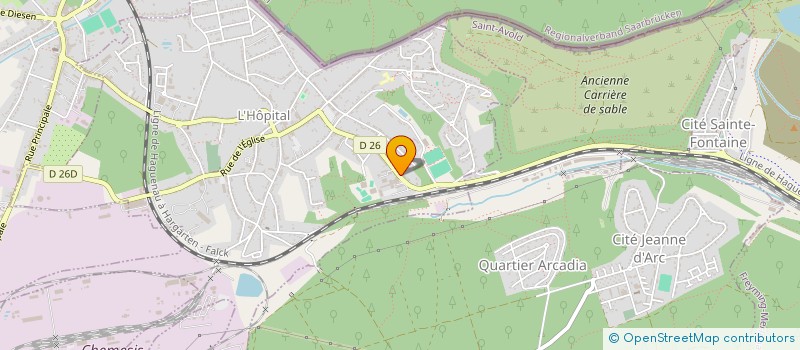 localisation de l'entreprise SAFE ANALYSES à L'HOPITAL