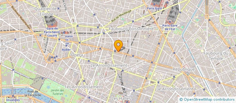 localisation de l'entreprise SAFE ARCHITECTURE URBANISME  PARIS