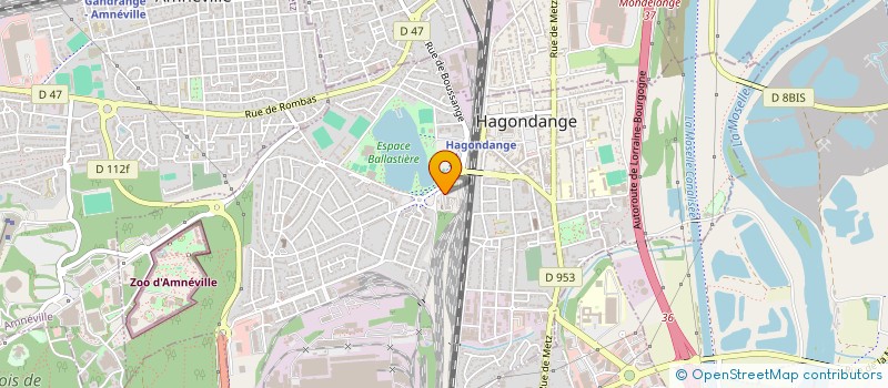 localisation de l'entreprise SAFE AUTOMOTIVE  HAGONDANGE