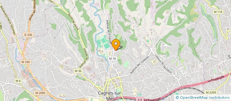localisation de l'entreprise SAFE CENTER FORMATION EXPERTISE  CAGNES-SUR-MER