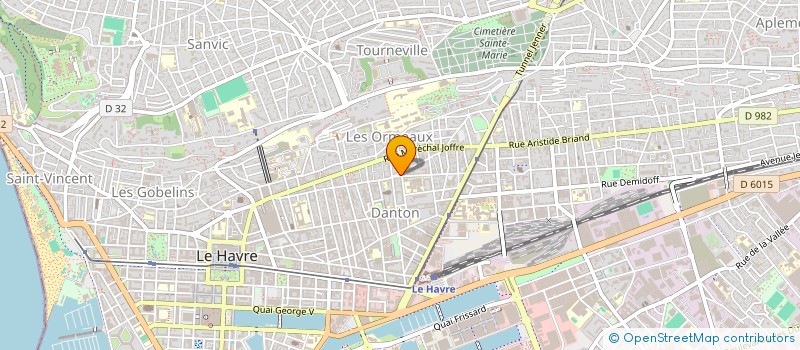 localisation de l'entreprise SAFE COCOTTES  LE HAVRE