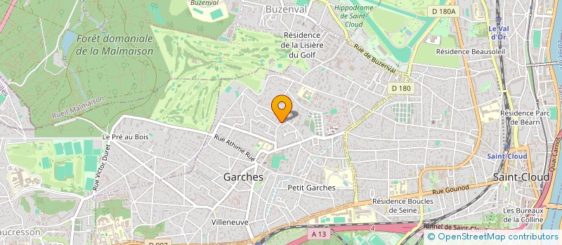 localisation de l'entreprise SAFE CONSEILS à GARCHES