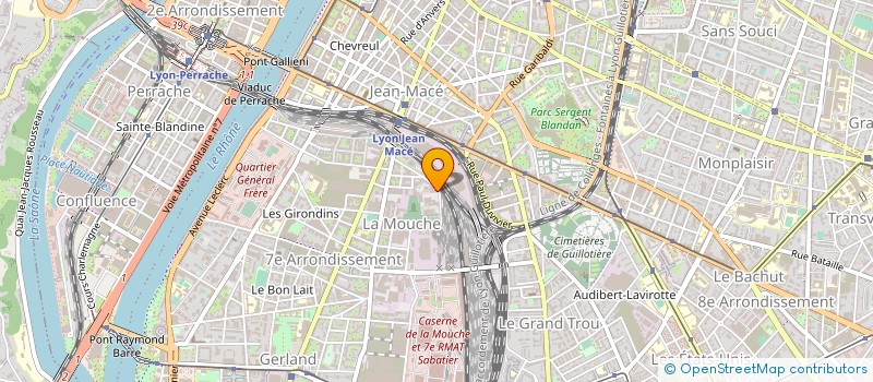 localisation de l'entreprise SAFE CONTROL ACE à LYON