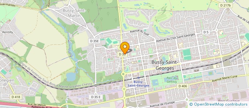 localisation de l'entreprise SAFE-EXPORTS  BUSSY-SAINT-GEORGES